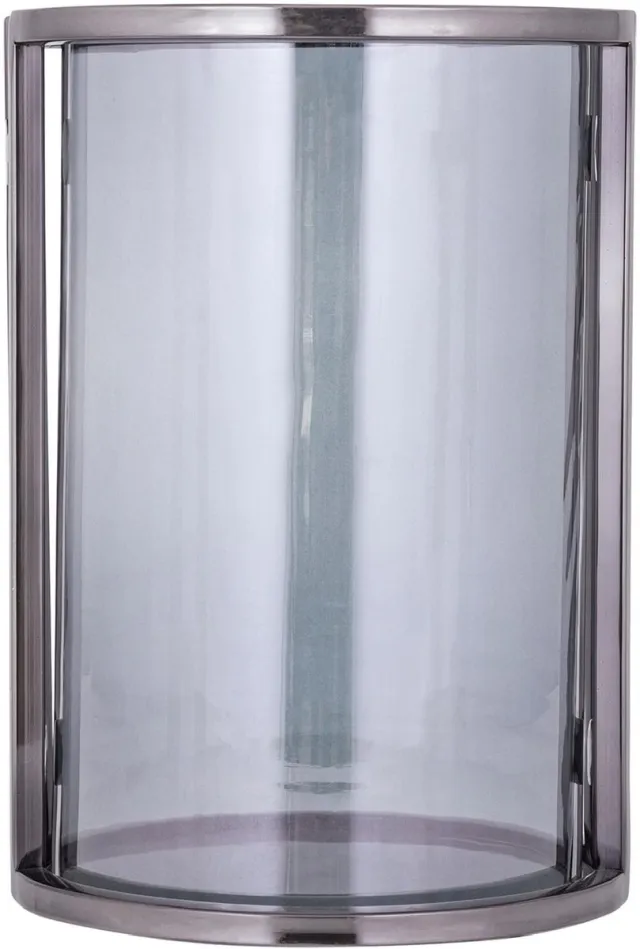 PTMD Windlicht Jarie - Zwart - 23x23x33cm