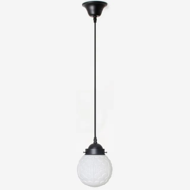 Coloured by Art Hanglamp aan snoer Arcade Moonlight - Art Deco Trade Zwart