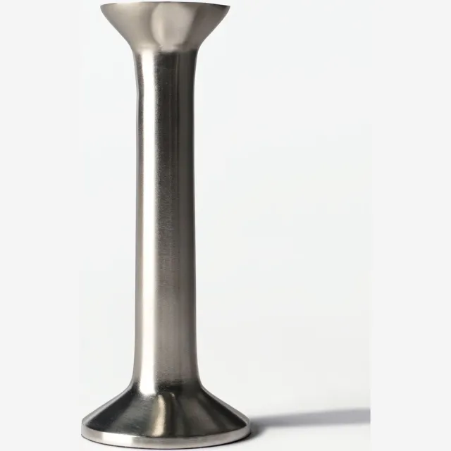 HEMA Kandelaar ⌀8x20cm Zwier metaal zilver (zilver)
