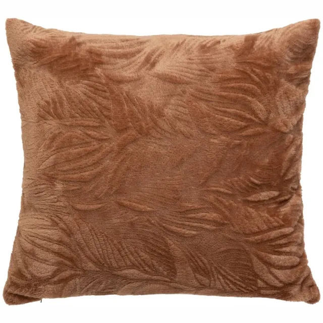 Atmosphera Créateur d'intérieur® Flanellen kussen met afneembare hoes RYO Terracotta