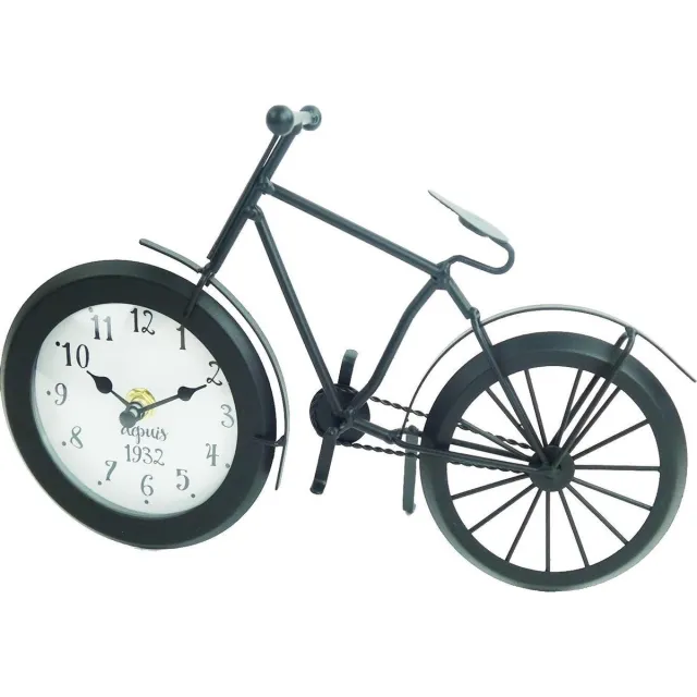 Atmosphera Créateur d'intérieur® Staande Klok 28,5 x 18 Zwart -FIETS