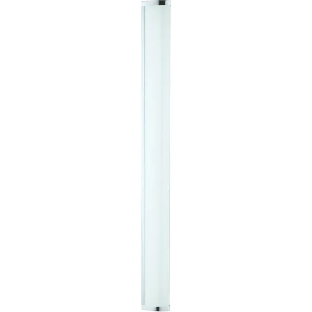EGLO Gita 2 Wand/Plafondlamp - LED - Lengte 600mm. - Chroom - Wit Grijs