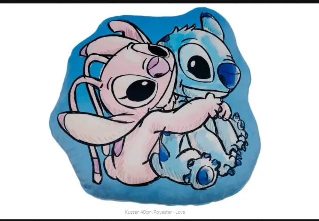 Lilo en Stitch Kussen lilo en Stitch, Lilo en Stitch, Kussen, Sierkussen Blauw