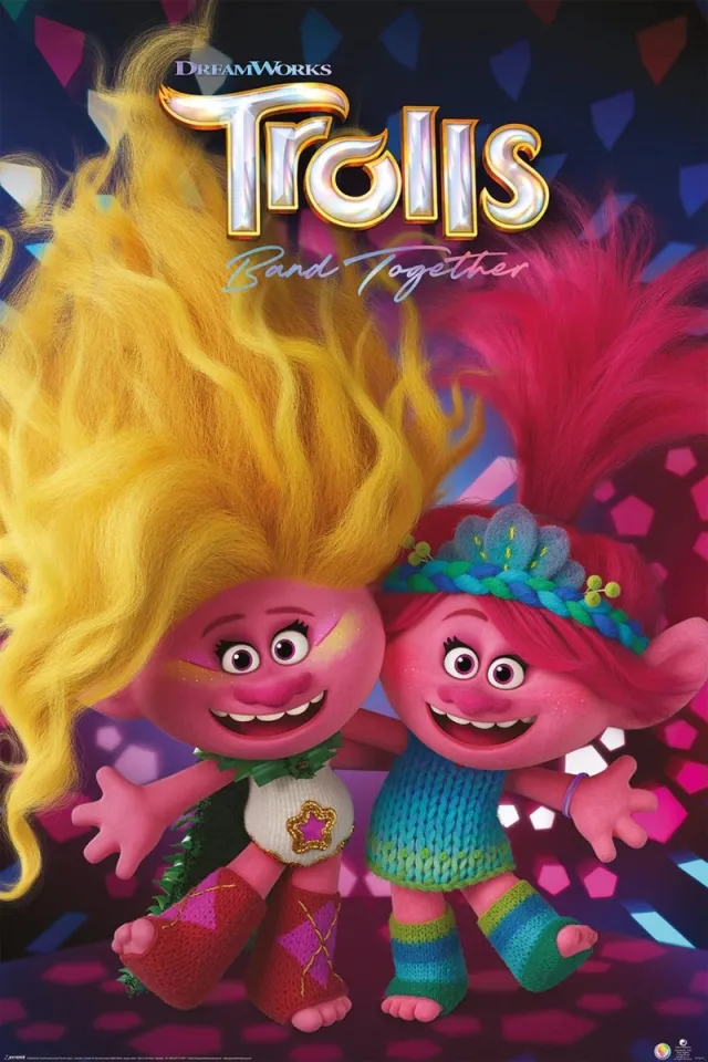 Pyramid Poster Trolls - Band Together Viva and Poppy 61x91,5cm Divers