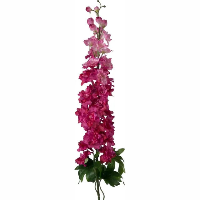 Viv! Home Luxuries Ridderspoor extra groot - zijden bloem - fuchsia Roze