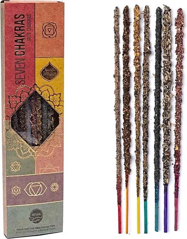 Sagrada Madre 7 Chakra’s Wierook Meerkleurig