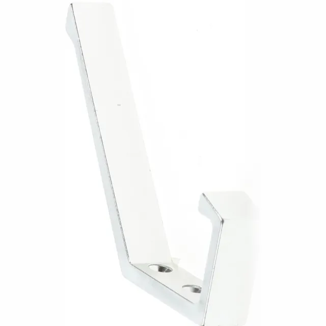Hermeta Hoed- en jashaak enkel, alu/naturel 0138-01