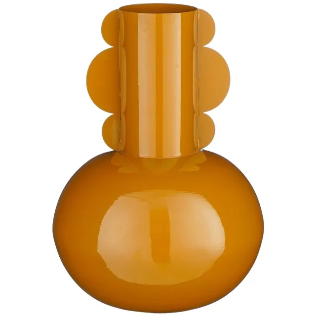Mica Decorations Boyd Vaas - H36 x Ø25 cm - Metaal - Bruin
