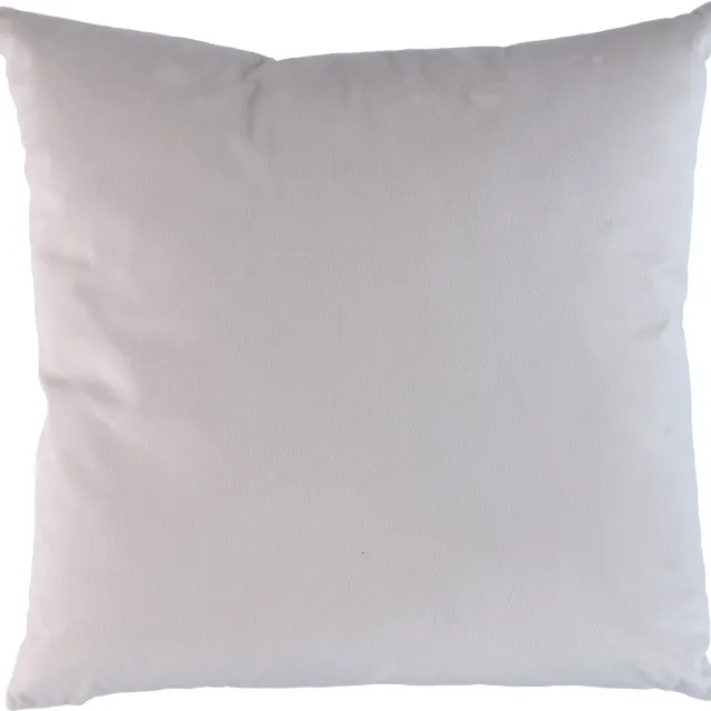 arti casa Sierkussen - Binnenkussen 45x45 cm - Velvet Kussen met Kussensloop - Wasmachinebestendig - Woondecoratie Woonkamer en Slaapkamer - Lichtgrijs