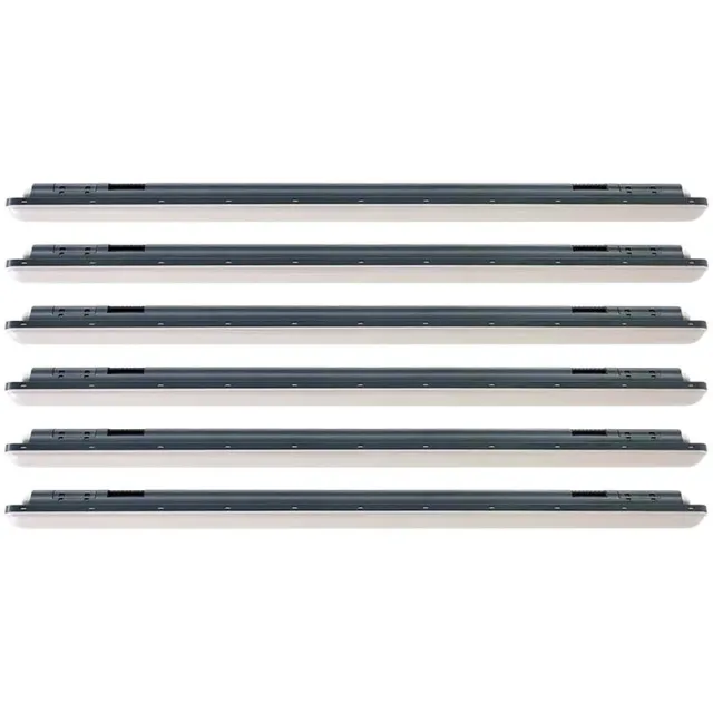 V-TAC LED diffusor verlichting Plafondlamp Garage Vochtbestendige verlichting, 48W 5760lm 4000K koel wit L 150 cm, set van 6