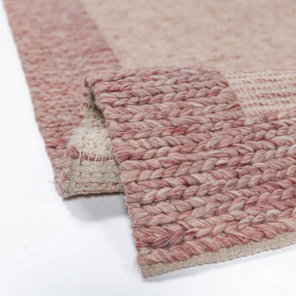 Flair Rugs wollen vloerkleed beige, foto 3
