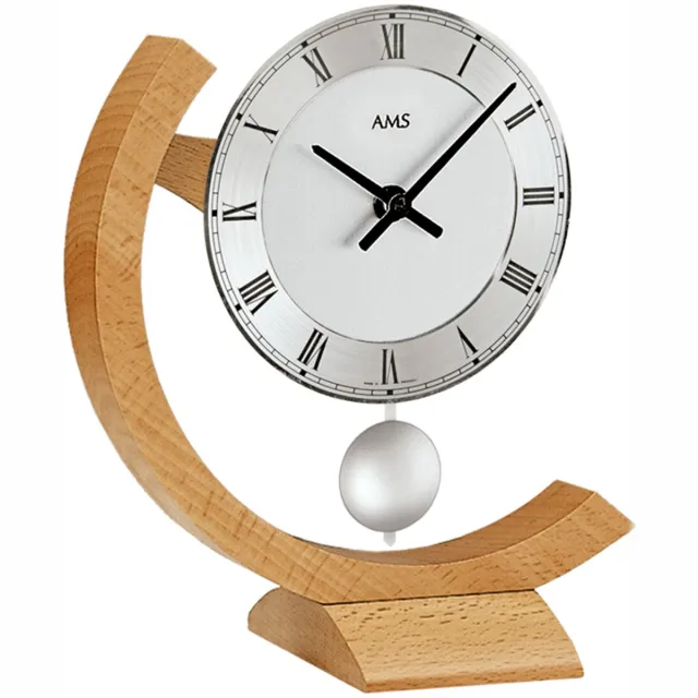 AMS Tisch-Wandklokken AMS - 163 beukenhout