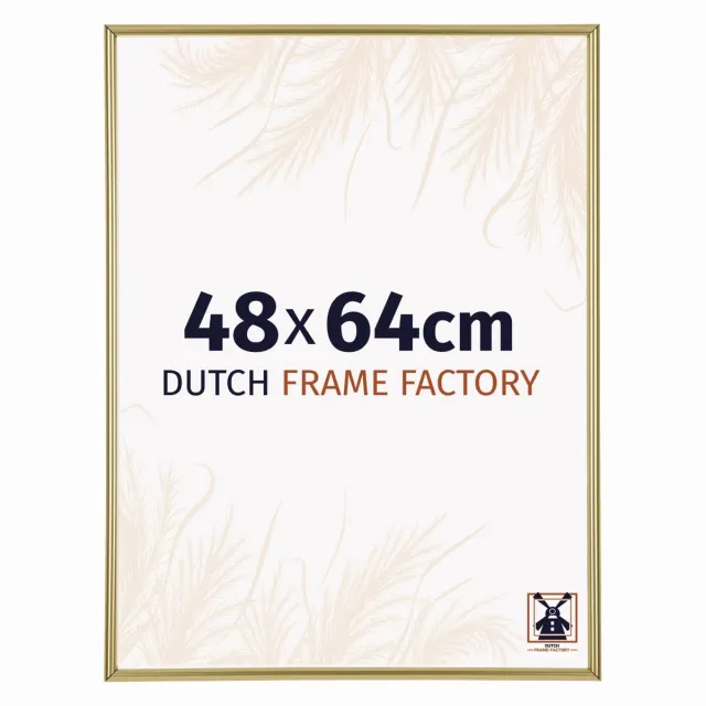 Dutch Frame Factory Fotolijst 48x64 cm - Kunststof - Goud - Angers