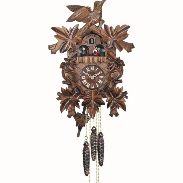 Engstler 632 MT - Koekoeksklok - 1-daags ketting uurwerk meerkleurig