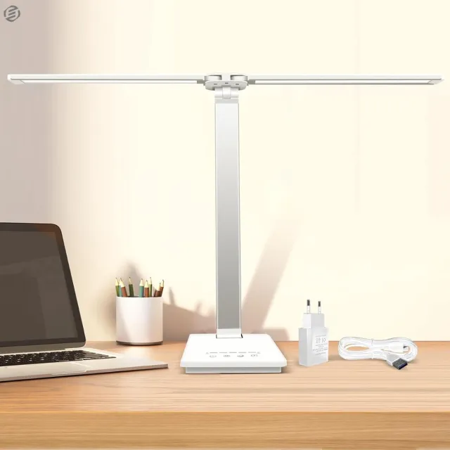 Eqiuvera Equivera Lichttherapielamp - lichttherapie lamp - Daglichtlamp - Bureaulamp - Tegen Winterdepressie - SAD Lamp - Zonlicht - Meerdere Standen - Timerfunctie Black