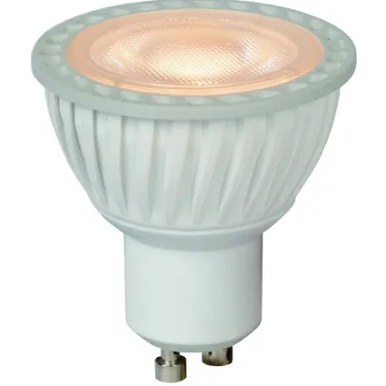 Lucide MR16 - Led lamp - Ø 5 cm - LED Dimb. - GU10 - 3x5W 3000K - Wit - Set van 3