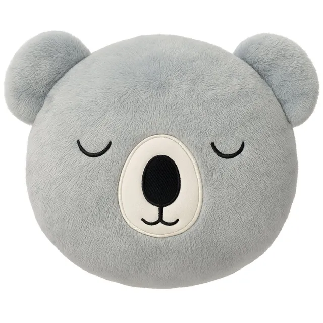 Textino KOALA - sierkussen Ø30 cm - rond - Higher Rise - grijs Lichtgrijs