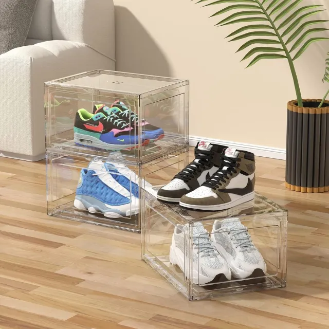 Online Europe 2 Premium schoenenbox - Schoenen doos - Transparante Stapelbaar & Universeel