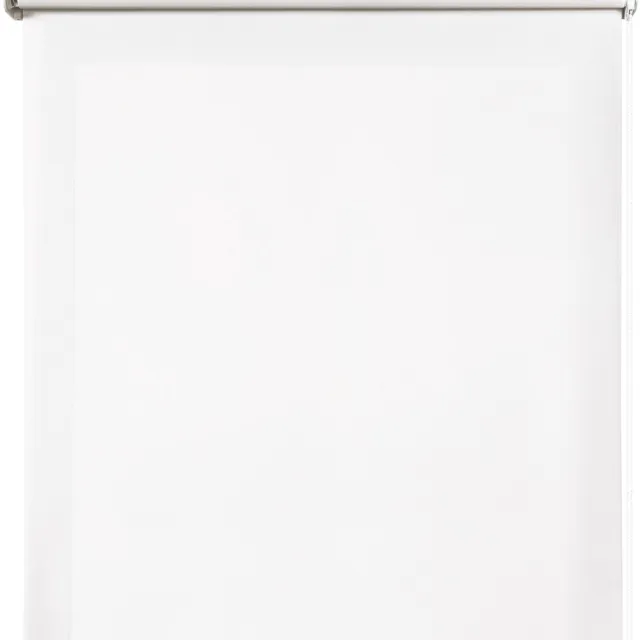 Storesdeco Screen Premium rolgordijn met technische stof, 38 mm Wit 160x180 cm White