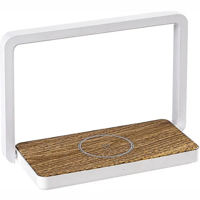 Rabalux Bureaulamp, 4W LED, QI oplader, Buldus Wit