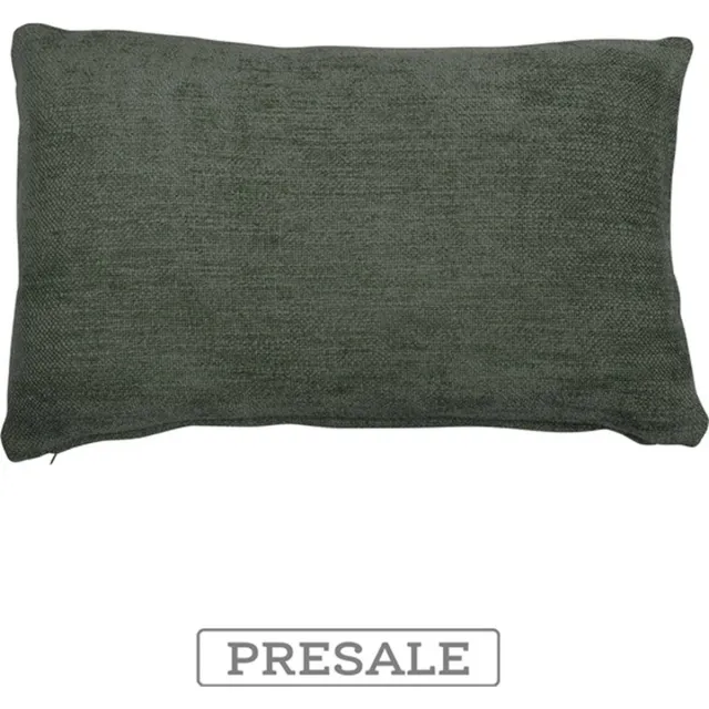 Hoyz Coco Chenille Sage Kussen | 30 X 50 | Sierkussen Voor Woonkamer Of Slaapkamer Groen