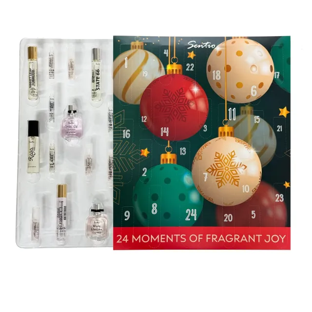 Sentio Luxe Adventskalender Kerstbal Multicolor