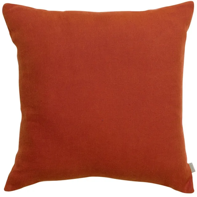 Vivaraise Effen kussen Zeff Rooibos 45 x 45 Bruin