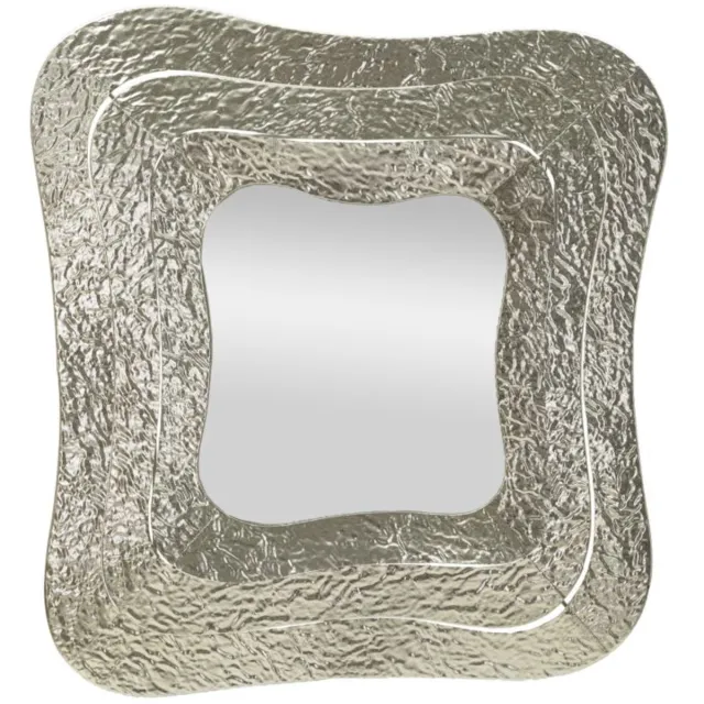 Mauro Ferretti Spiegel Aury Square 74×7×79 cm Zilver