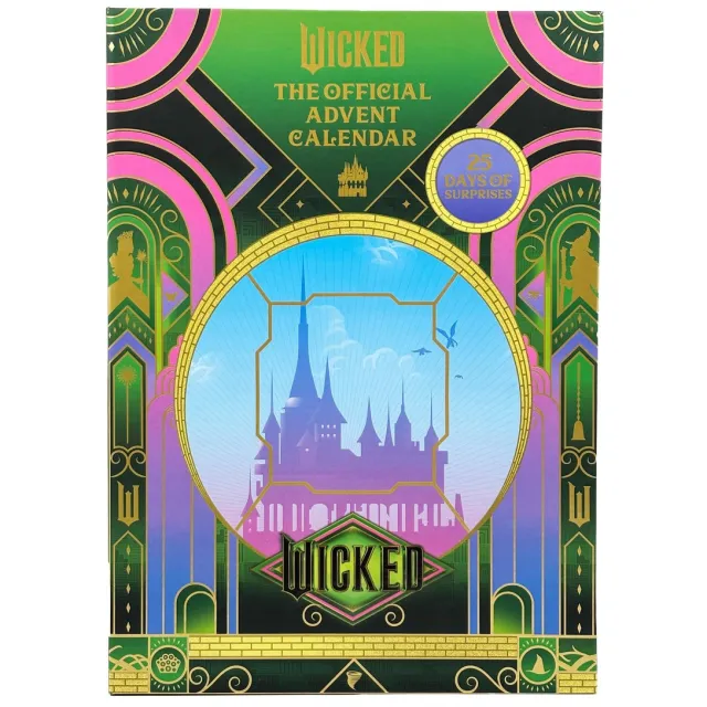 Wicked For Good - Adventskalender - The Official Advent Calendar - 25 dagen Goud