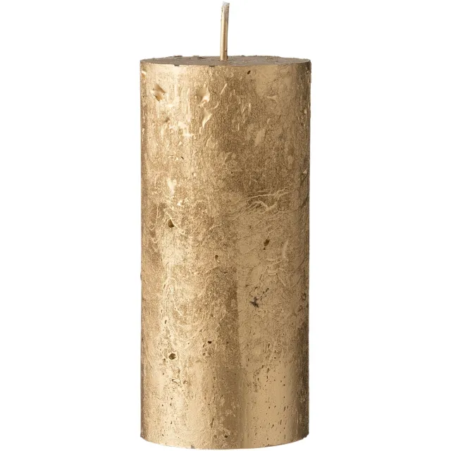 HEMA Rustieke kaarsen goud (goud)