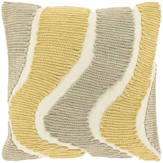 Unique Living Sierkussen Charly - Chateau Grey - 45x45cm Grijs