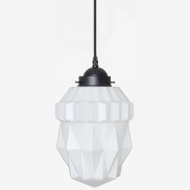Coloured by Art Hanglamp aan snoer Theatre Moonlight - Art Deco Trade Zwart