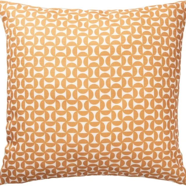 Scion in-outdoor sierkussen Forma Paprika - 45x45 cm Oranje