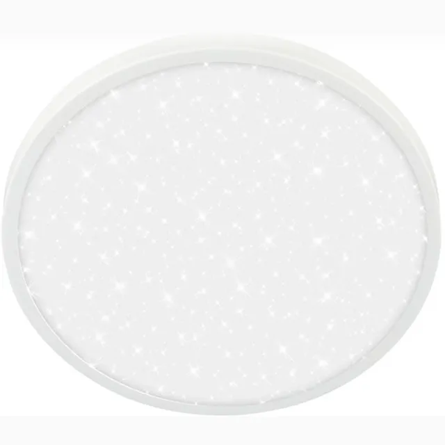 Briloner Competo – LED Plafondlamp – neutral wit licht – met ster decor – woonkamerlamp met decoratieve rand – Ø24cm