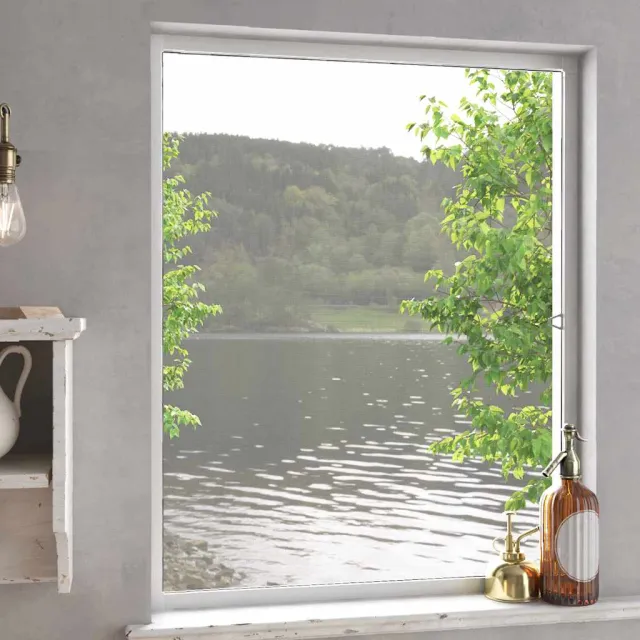 vidaXL Raamhor 100x120 cm wit