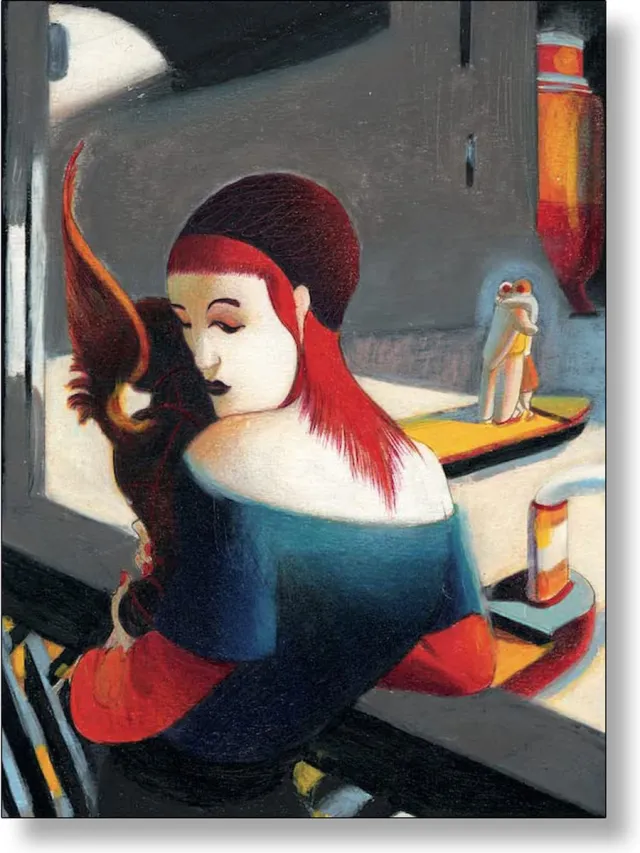 Lorenzo Mattotti Poster - Brieven Uit Een Verre Toekomst - 2005 Veelkleurig