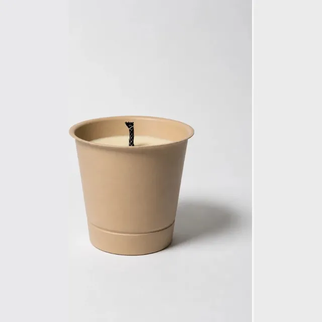 Mon Dada Corse refill outdoor kaars voor medium desert - neutraal Beige