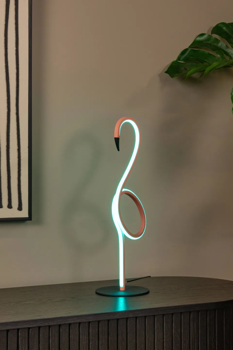 Lucide Flamingo tafellamp roze, foto 4