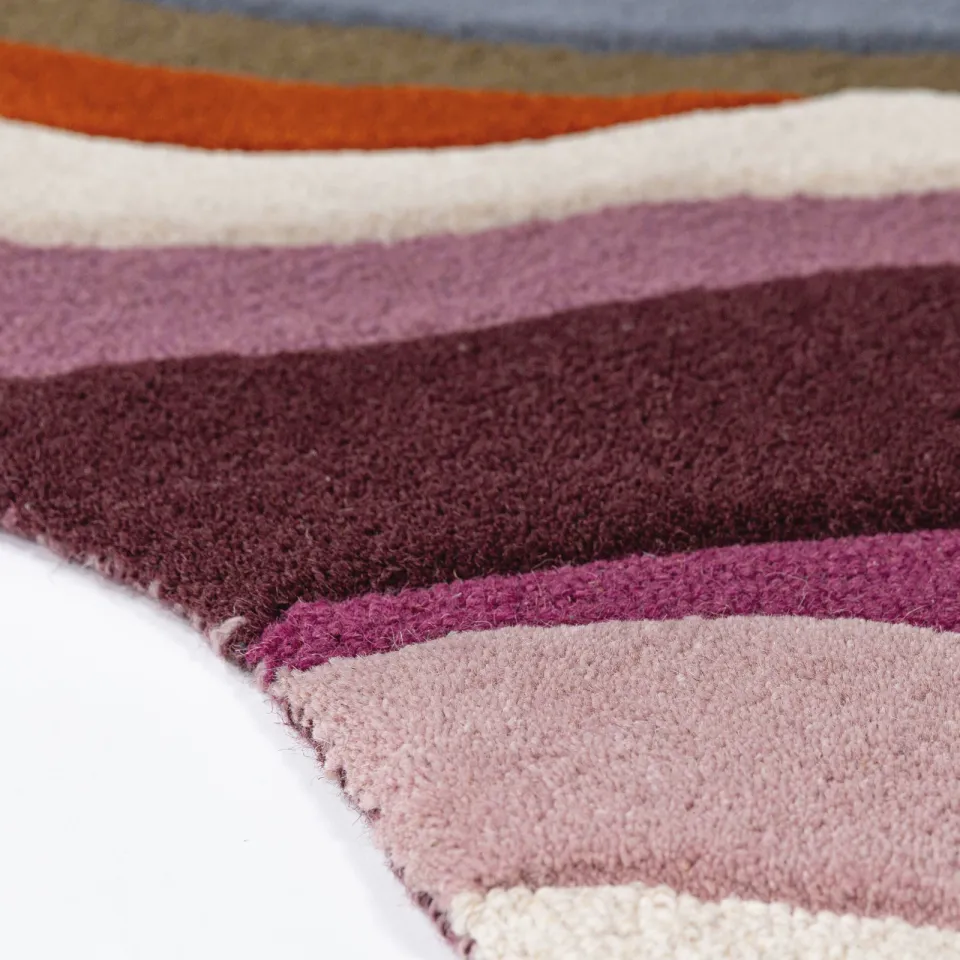 Flair Rugs Envy wollen vloerkleed ovaal meerkleurig multi, foto 3