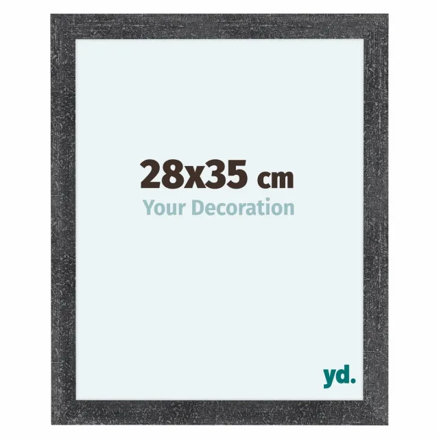 yd. Your Decoration - Fotolijst 28x35 cm - MDF - Grijs Geveegd - Como