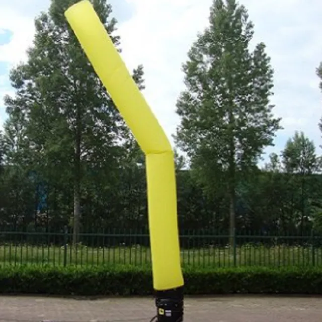 JumpFactory Sky Tube - Geel - 6 Meter - Jump Factory - Excl. Blower