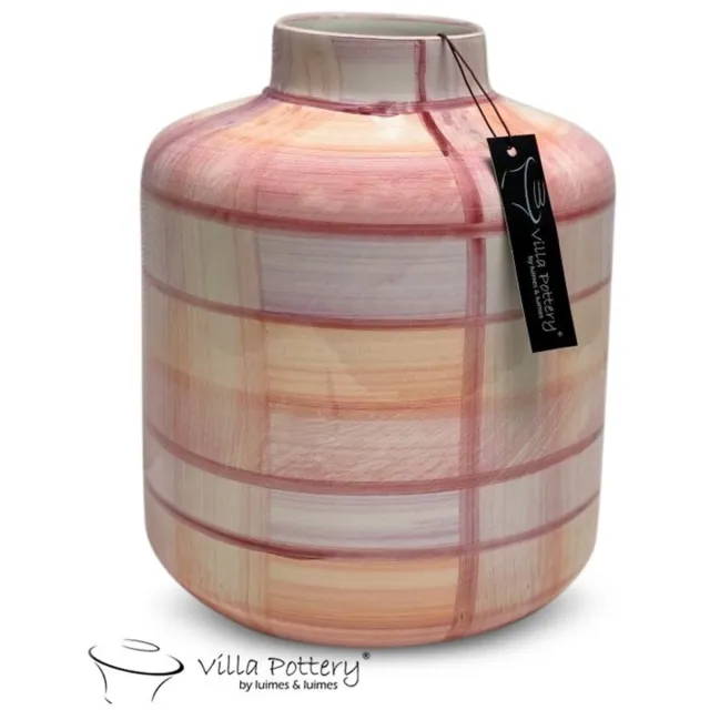 Villa Pottery Deauville Vaas H25 x oranje