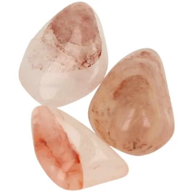 Ruben Robijn Red Healer 3 st. trommelstenen (mt3) Rood / transparant