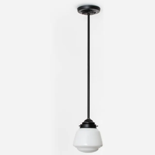 Coloured by Art Hanglamp High Button Moonlight - Art Deco Trade Zwart