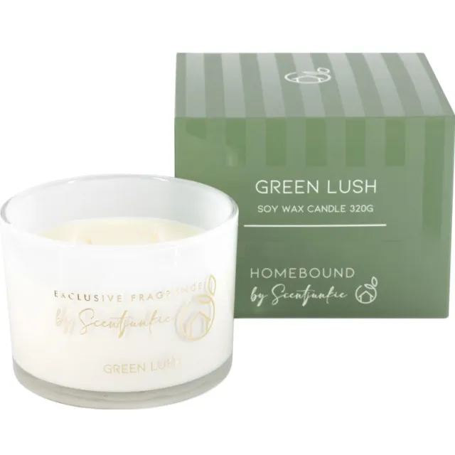 Homebound Geurkaars Green Lush 320g
