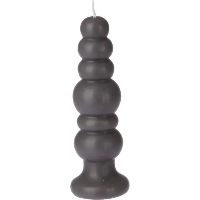 Home & Styling Home&Styling-kaars-antraciet-decoratief
