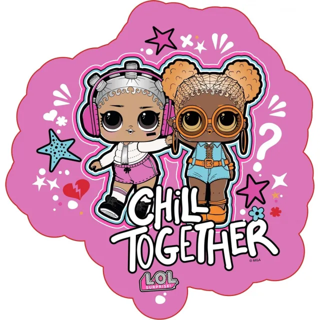 L.O.L. Surprise! L.o.L Surprise sierkussen Chill Together - 35X 35Cm Roze