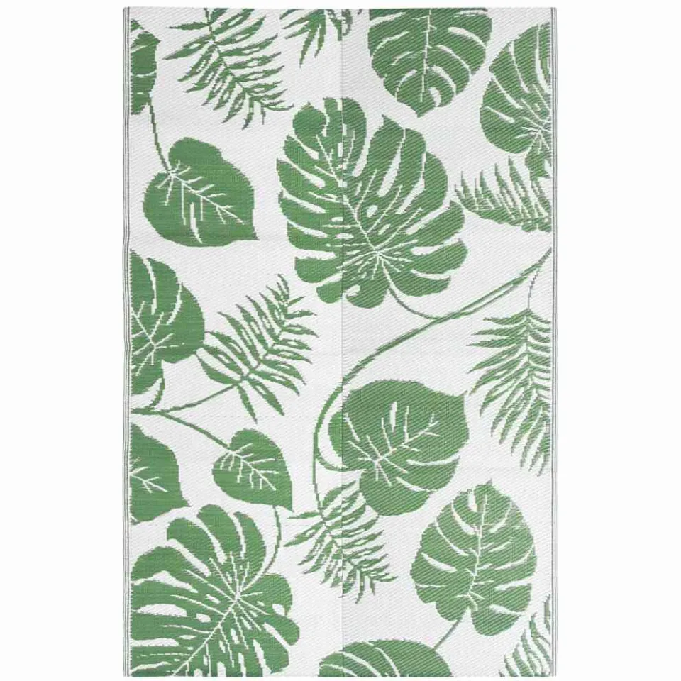 vidaXL Buitenkleed ARAKIL 190x290 cm polypropeen groen
