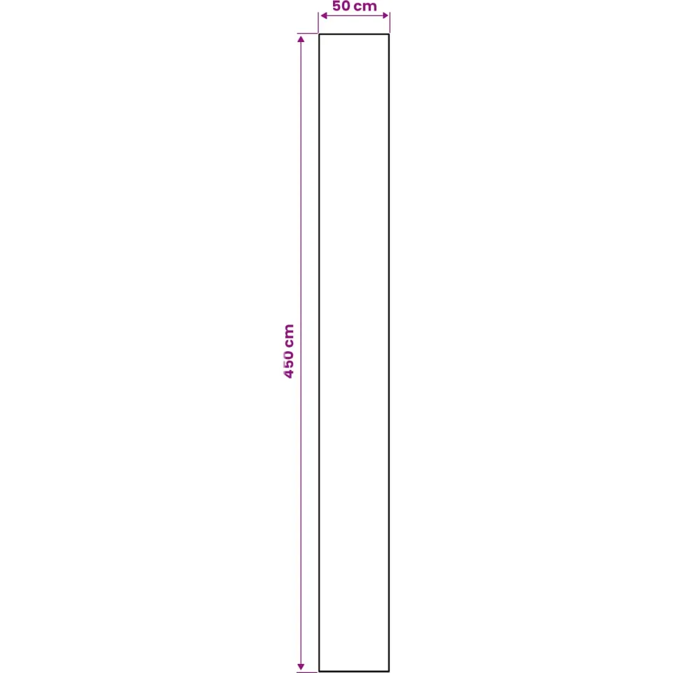 vidaXL Vloerkleedloper ORIZ 1150 gsm Blauw 100% polyestervilt, foto 4