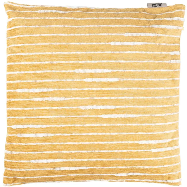 Dutchbone Leaf Kussen 45x45 cm Okergeel